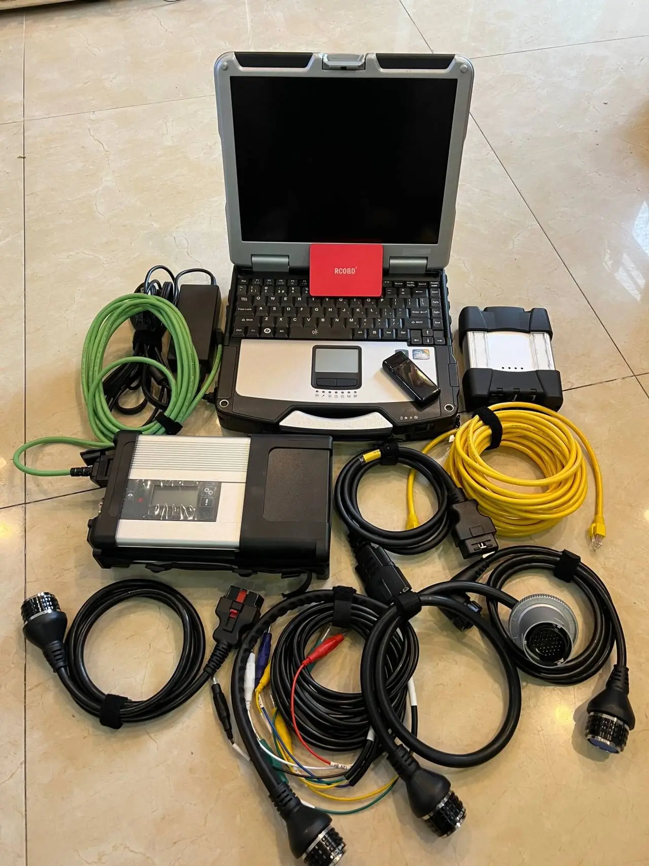 

Диагностический тестер Mb Star c5, 2 в 1, ноутбук CF31, I5, 6G, HDD, 1 ТБ
