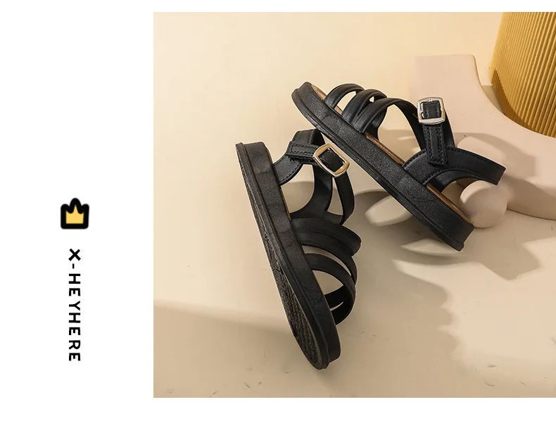 2026 Elegante Sommer-Neuheit: Koreanische Prinzessinnen-Kindersandalen – Stylische, vielseitige und niedliche Schüler-Sandalen mit offener Zehenpartie – Detail 14