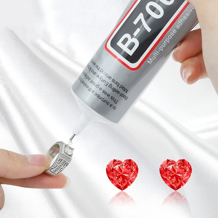 B-7000 Super Glue Adhesive Epoxy Resin Repair Cell Phone Touch Screen Liquid Quick-drying Glue Jewelry Craft Adhesive 3ML