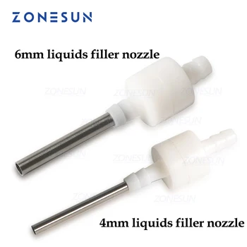 ZONESUN GFK-160 작은 크기 충전 기계 노즐 디지털 충전 기계 작은 바이알 액체 필러 노즐