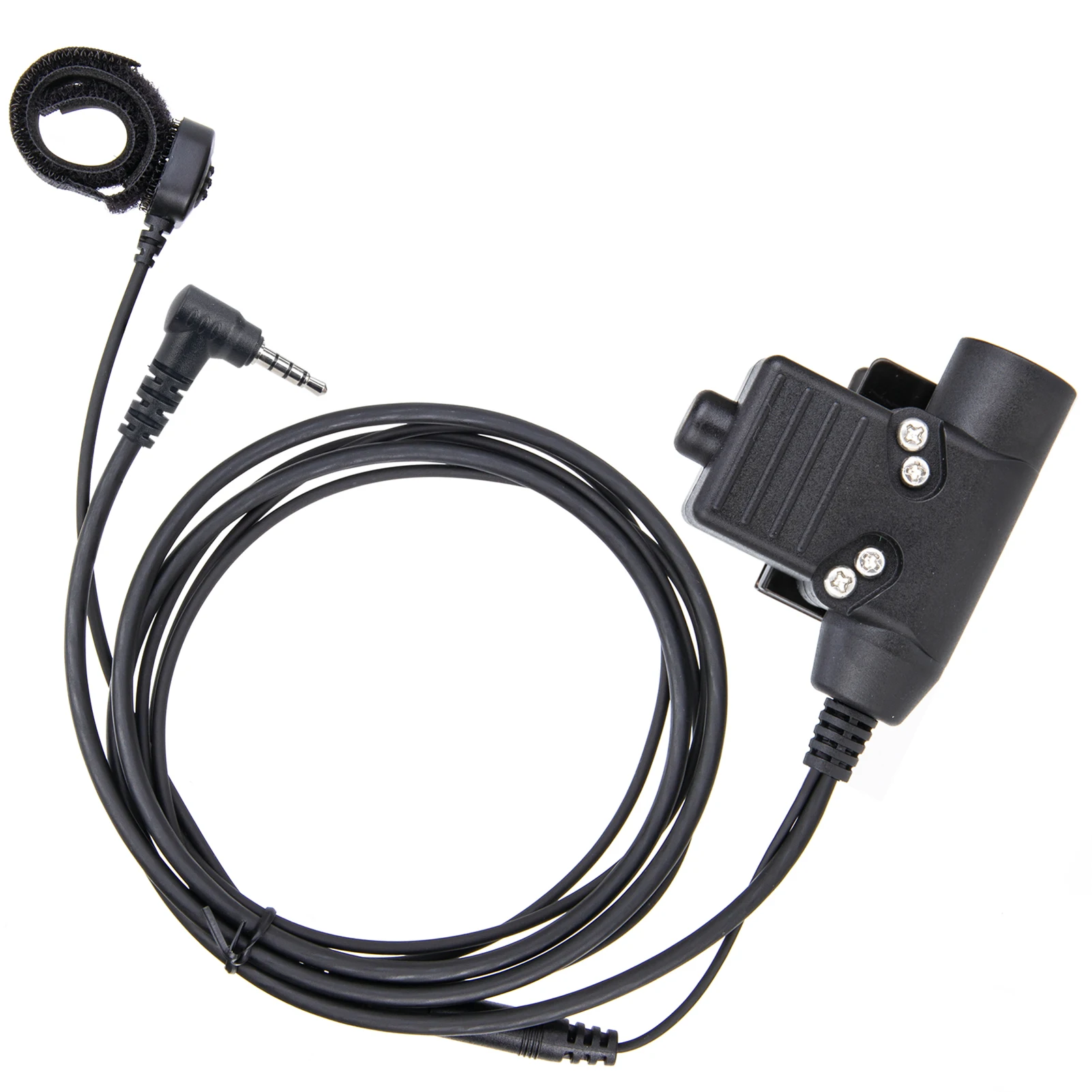 Motorcycle Bike Fighting Helmet Bone Conduction walkie talkie Headset with Finger Microphone and U94 PTT For YAESU VX-5R VX-3R