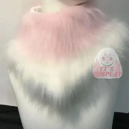 Furry Head Accessories Fur Collar Fursuit Kigurumi Head Neck Part