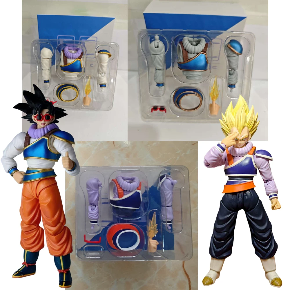 E&C Toys Instant Transmission Son Goku Chibi Dam'Z Kleidung Modifizierte Teile Zubehör Dragon Ball Z Shf Anime Actionfiguren Spielzeug