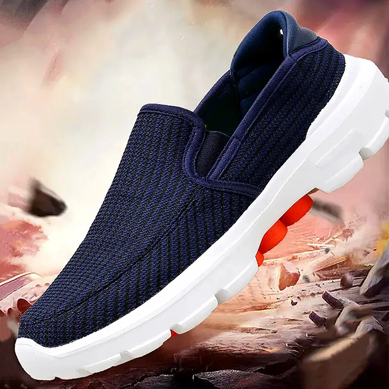 

New Shoes Men Loafers Lightweight Slip-on Walking Breathable Summer Comfortable Casual Shoes Men Sneakers Zapatillas Hombre 2022