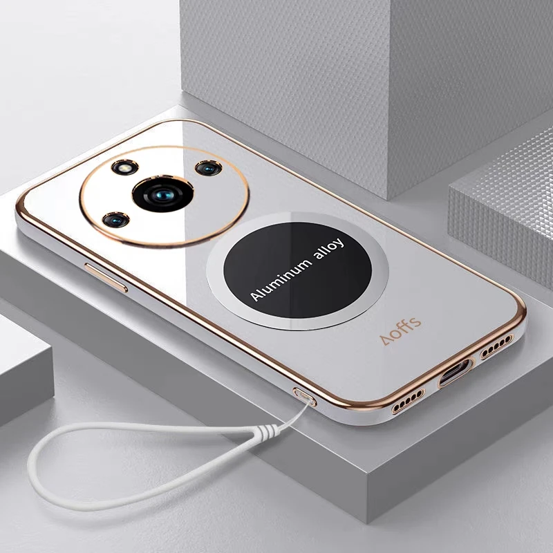 Soft Plating Magnetic Protective Back Cover
