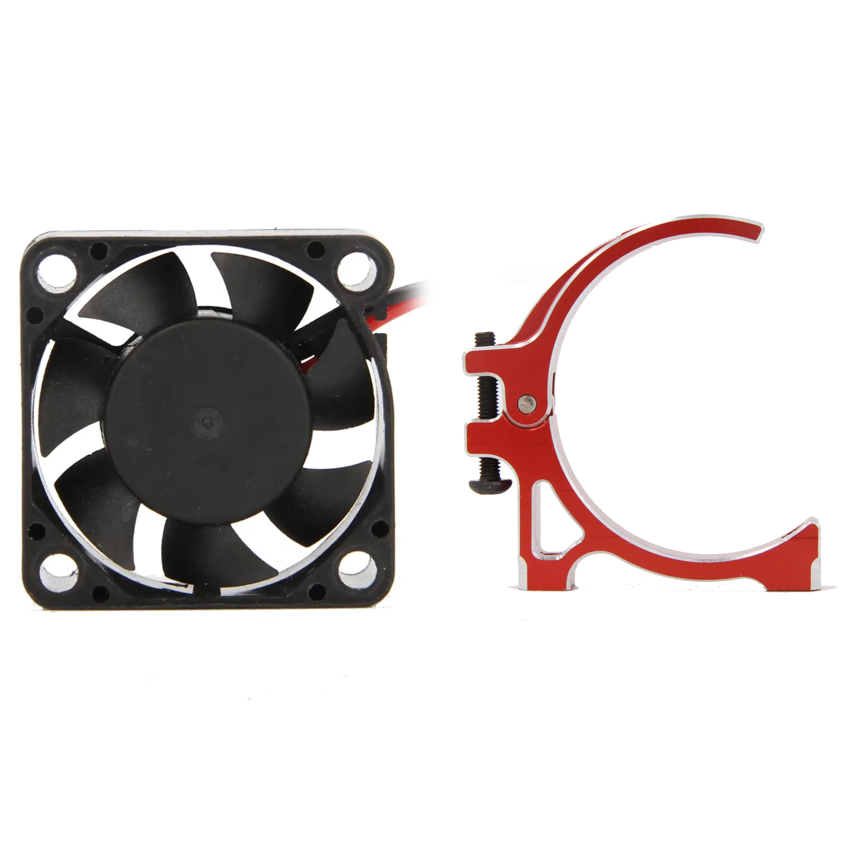 Okuyonic Aluminium Lüfter 30x30mm - Für RC 540 Brushless Motoren 28000 U/min