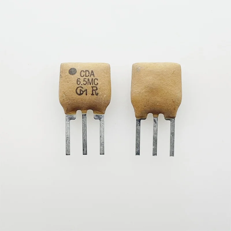 100PCS Original Murata Ceramic Discriminator CDA6.5MC 6.5C 6.5MHZ 6.5M Straight Plug 3 Feet Spot