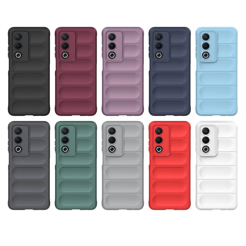 Multicolor Shockproof Soft TPU Phone Bumper with Lens Protector