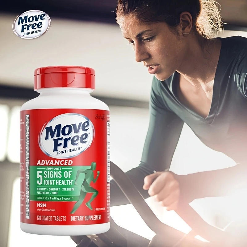 thumbnail image 1 of Suplemento avanzado de glucosamina, condroitina y MSM Move Free que favorece la movilidad, la comodidad, la fuerza, la flexibilidad y los huesos, 1 of 4