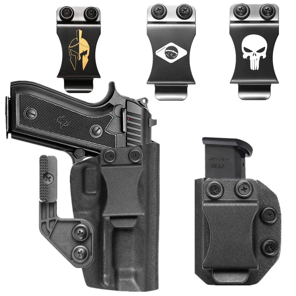 Concealment Kydex Internal Holster For Taurus Pt917 c PT 917C IWB Inside the Waistband Concealed Carry Belt Case Clip pistol holster gun holster