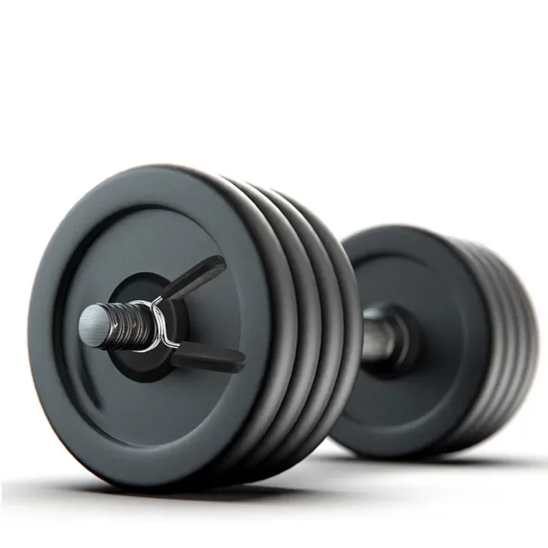 2 Piece Barbell Clamps 25/28/30 mm Spring Collar Clips Gym Weight Dumbbell Lock Standard Lifting Kit