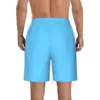 Men's Saint Lucia Flag Beach Pants Shorts Surfing M-2XL Polyester Swimwear Running 2