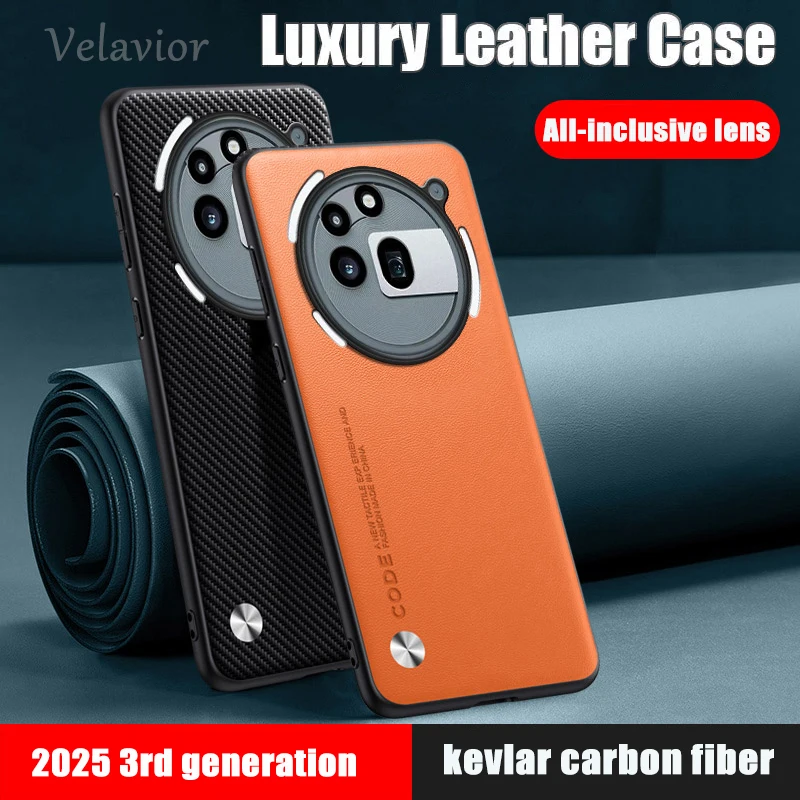 Luxury PU Leather Shockproof Back Cover with Full Protection
