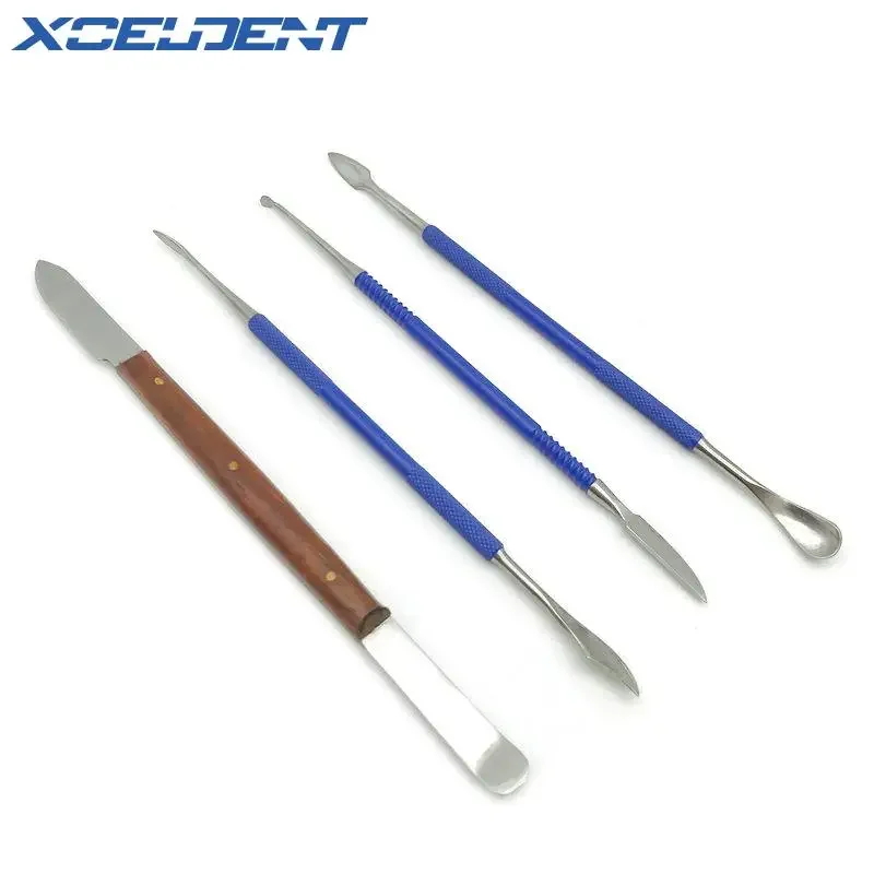 1Pc Dental Wax Carver Double Ends Mixing Spatula Knife Composite Filling Resin Instruments Make Up Tools Dentistry Equipment