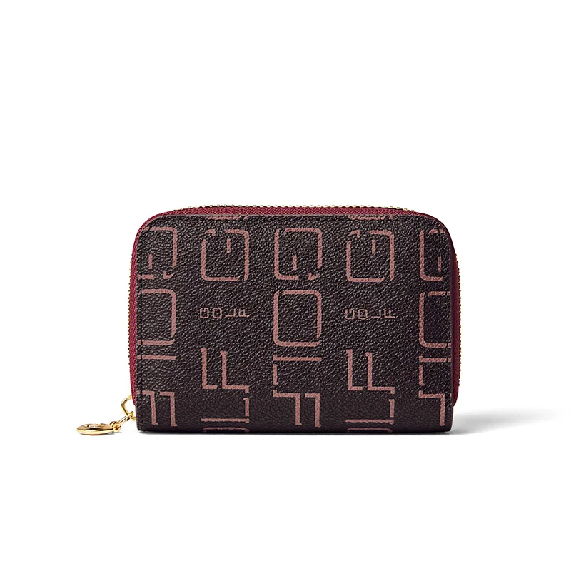 

GOLF card bag trendy women's high-end multi card card holder business card bag retro printed compact driver's license