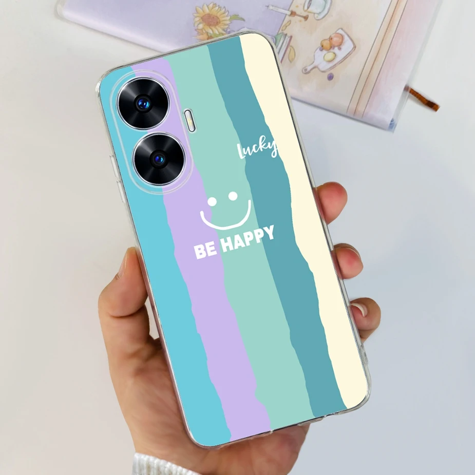 Cute Cosmonaut Painted Soft TPU Phone Case - Stylish Back Cover  Capa