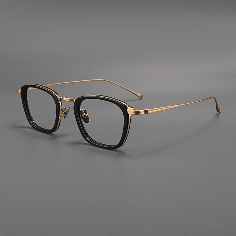 Men Reading Glasses Fashion Eyeglass Pure frames glasses Fashion Optical Prescription glasses for men Eyewear Glasses frame Titanium Men's