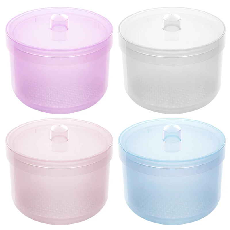 Parts Bird Nail Drill Double Filtration Cleaning Brush Container Box