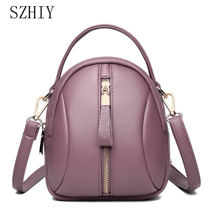 

Multifunctional Mobile Phone Bag Ladies New Leather One Shoulder Crossbody Purse Fashion Multi Pocket Designer Small Handbag Red