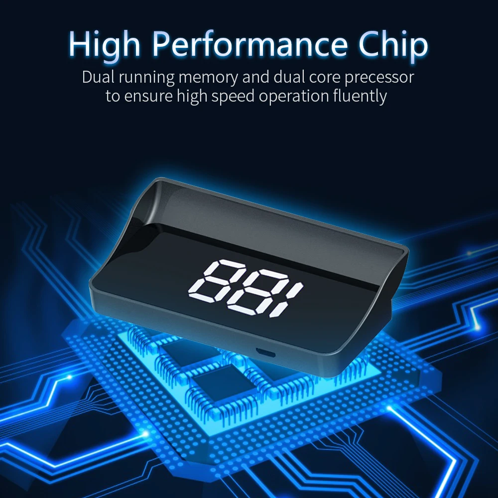   HD  ÷, W1 HUD GPS ӵ ,   ӵ ,  LCD   ÷
