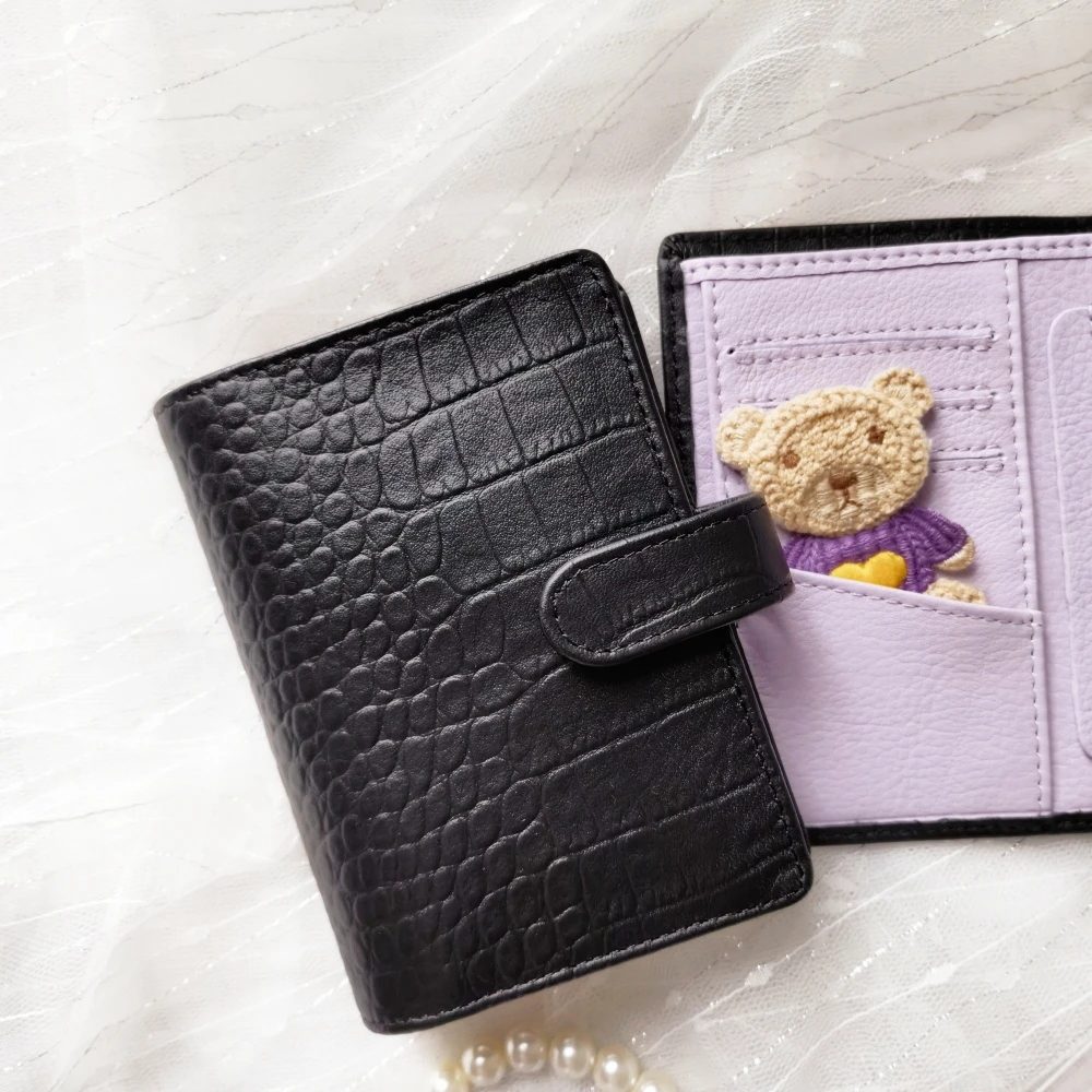 Genuine Leather 5Rings A8 Mini M5 Loose-Leaf Hand Account Notebook  Wallet Portable Notepad Agenda Organizer Cowhide  Diary Jour