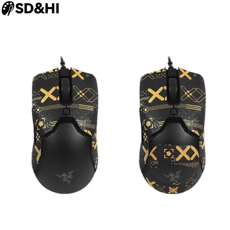 Mouse Grip Tape Skate Handmade Sticker Antiscivolo Suck Sweat Per Razer Viper Ultimate Deathadder V2 Pro Mini Mouse Wireless