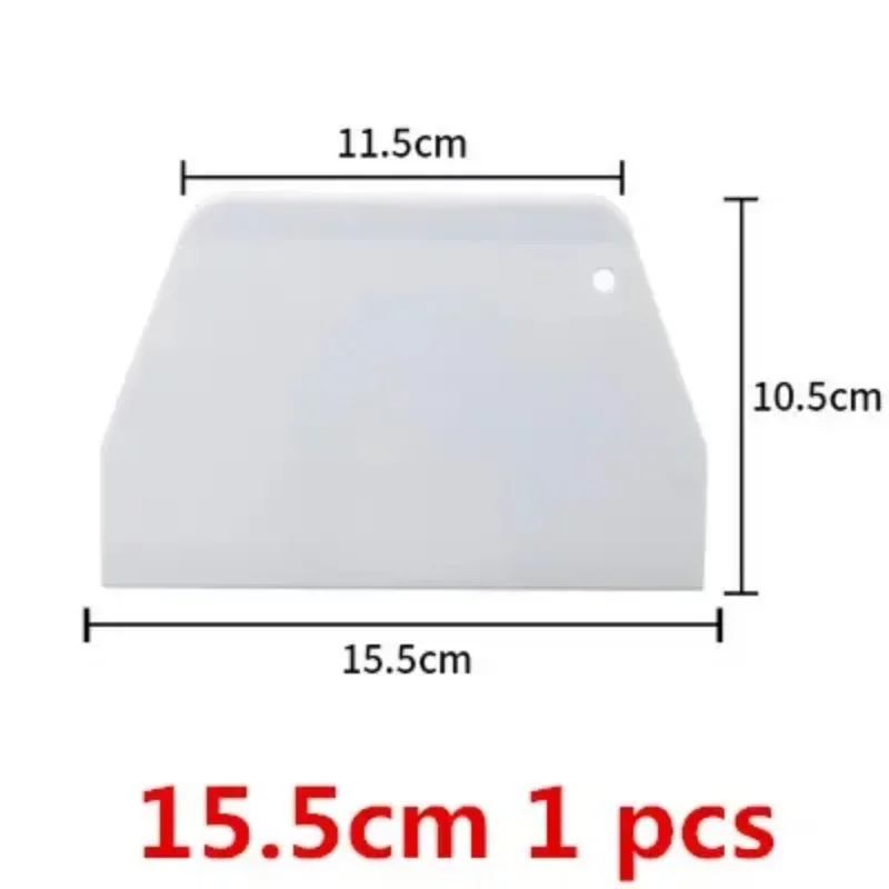 Trapezoidal Plastic Scraper for Baking Large Intestine Powder Flour Scraper Dough Cutter Kitchen Utensils Baking Spatula Tools dough scraper baking tool dough cutter baking accessories baking spatula
