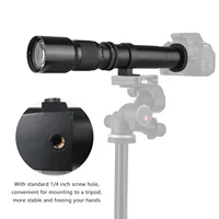 Lightdow Manual Telephoto Lens 500mm F8.0 with 2X Converter for Nikon D3400 D500 D7200 D5500 D750 D5300 Canon 60D 77D Cameras - Image 5