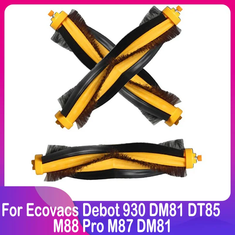 para Ecovacs Debot 930 Dm81 Dt85 M88 Pro M87 Dm81 Robô Vácuo Lavável Principal Escova de Reposição do Rolo