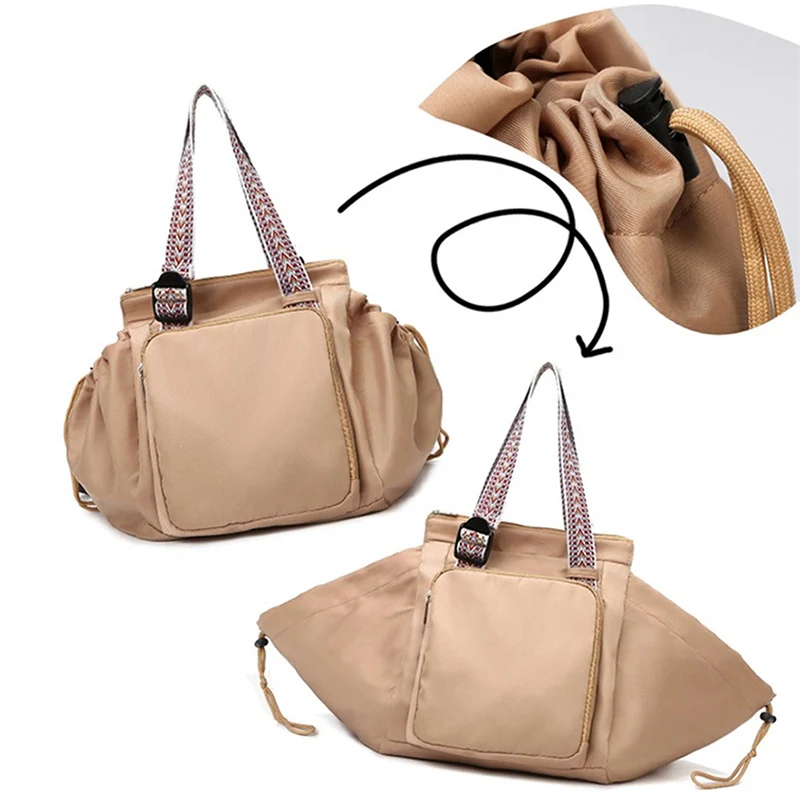 Travel Multiple Compartments Mummy Bag Shopping Cradle Duffel Bag Outdoor Camping Storage Handbag Large Fashion Luggage Backpack