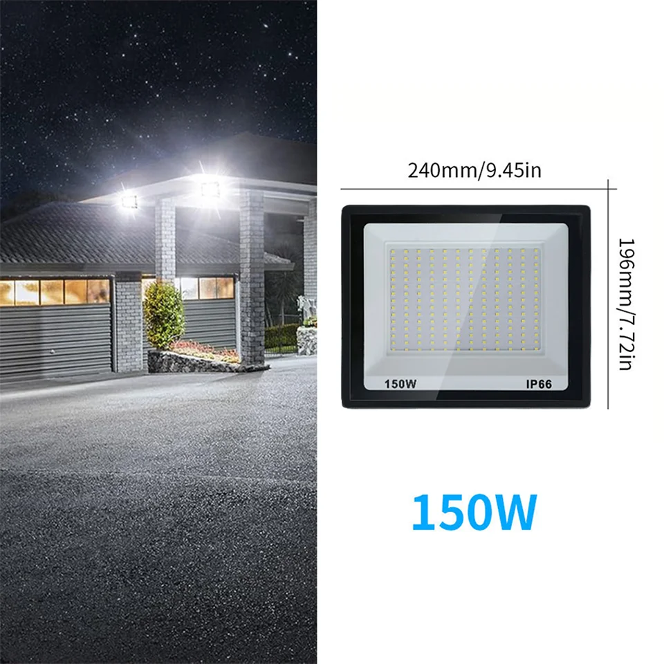 High-Brightness Waterproof LED Spotlight