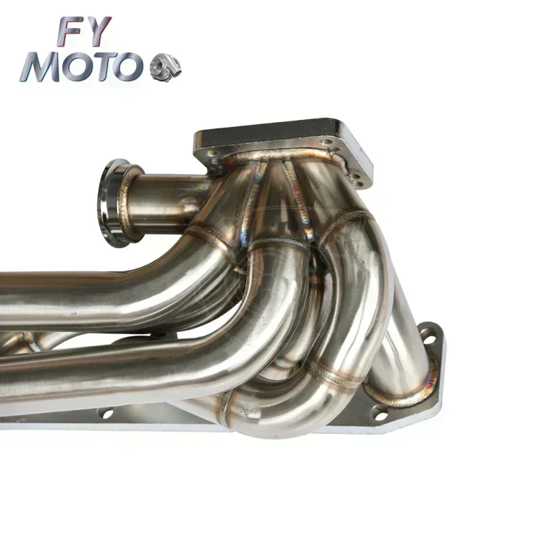 Exhaust Header for BMW E30 E34 E28 E24 M30 T3 flange 304 stainless steel
