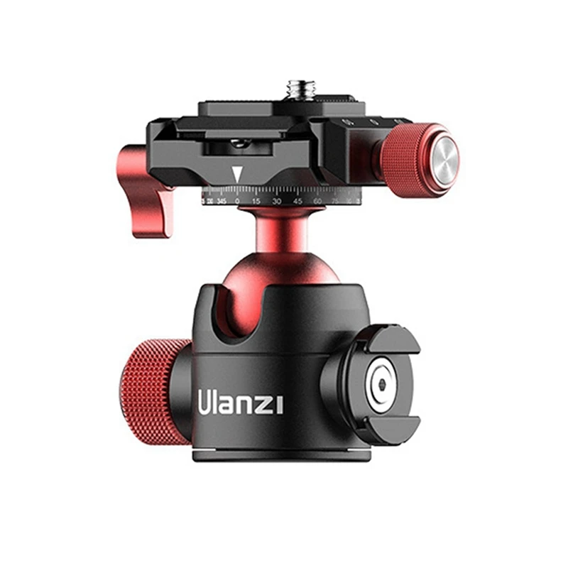 Ulanzi U-70 Panoramic Cold Boot Ball Bracket Acra Swiss+PD Quick Release 360&deg; Panoramic Most Tripods