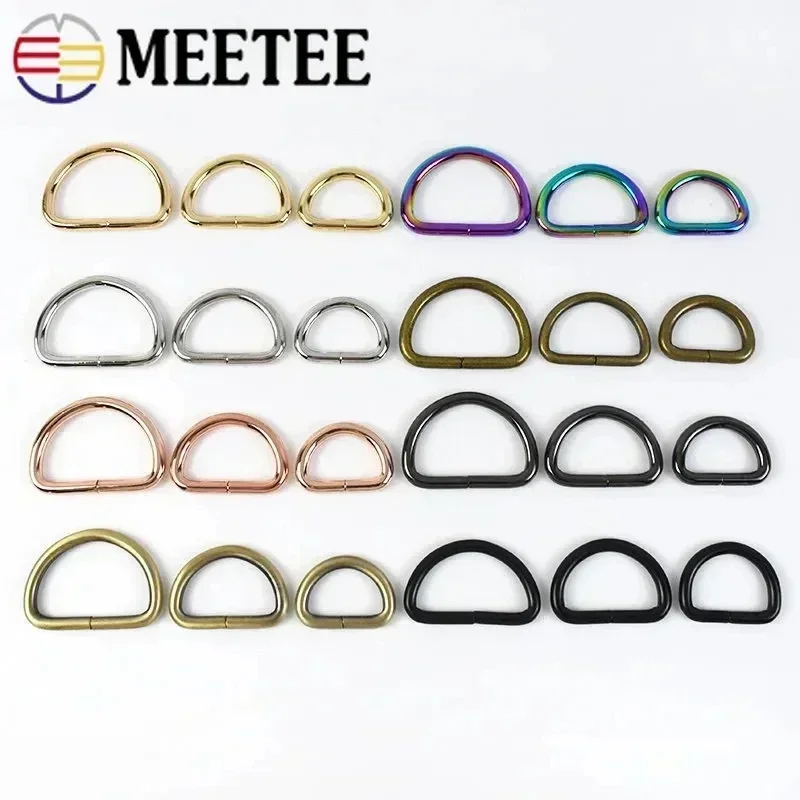 ハンドメイドパーツ Metal Ring Making Kit|zinc Alloy O-ring Buckles 30pcs - Bag