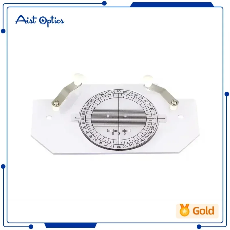 Optical Measuring Tool Lens Center Scale Panel Centerer Accessories Locator Plastic Layout Blocker Eyeglasses Equipment Accessories