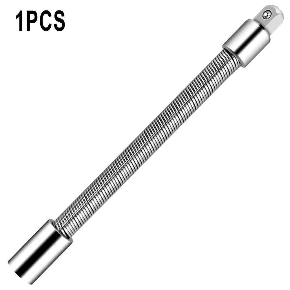 

Flexible Shaft Metal Drill Screwdriver Bit Holder Connect Flexible Socket Extension Rod Link Hex Shank Bit Ratchet Wrench 145mm