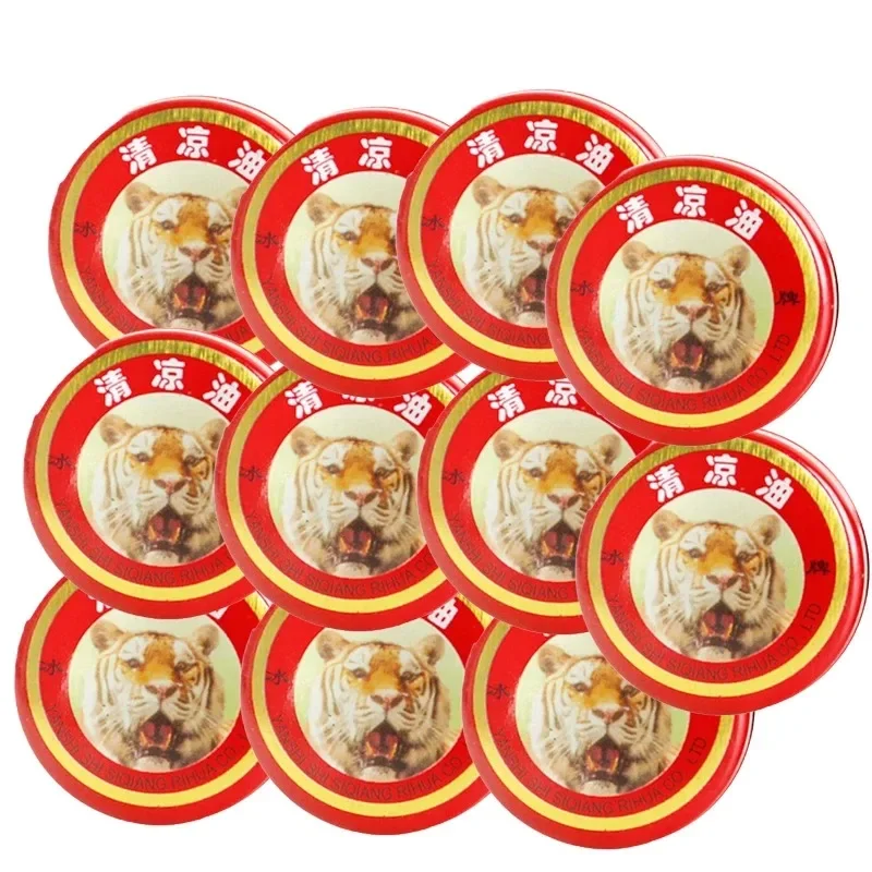 Red Tiger Blam Cream Ointment Muscle Back Neck Pain Relief Cream Headache Dizzy Itch Vomit Refreshing Cool Massager Oil