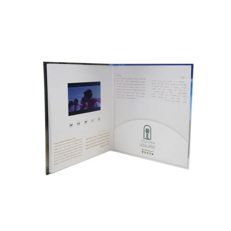 

custom 2.4 to 10 Inch lcd Video Movie Presentation Folder