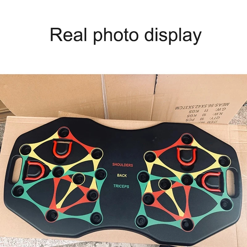 27 in 1 Muscle Training Push Up Board Push-up Stands System Fitness Exercise Men Body Building Women Sports Workout Equipment