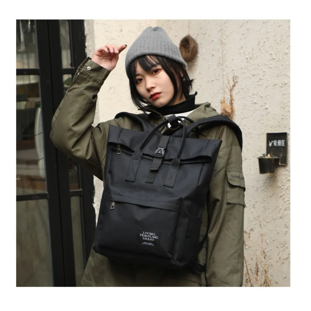 2024 Fashion School Bag Women’s Backpack Korean Version Campus Forest College Style Men’s and Women’s Computer Bag 2