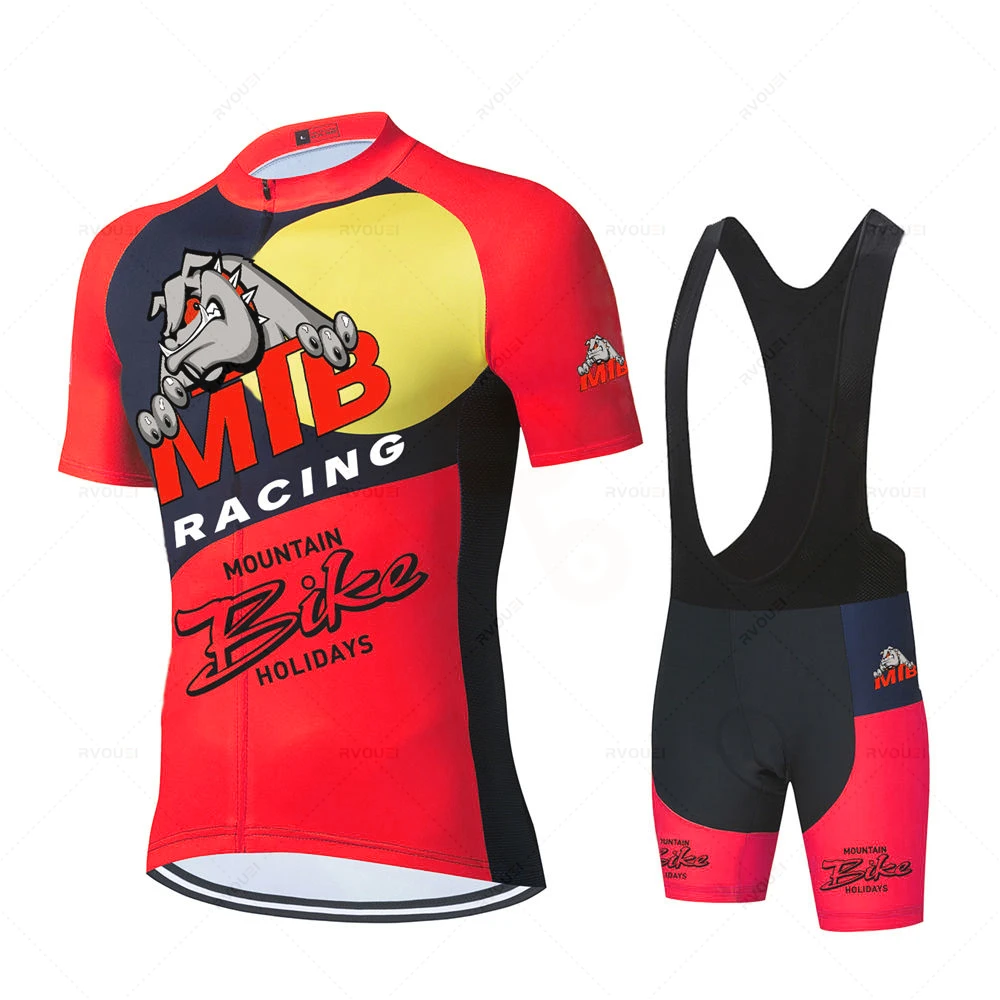 Maillot Velo Cyclisme Homme Manches Courtes VTT Vélo Tout Terrain Velo Route Respirable Des P9101199