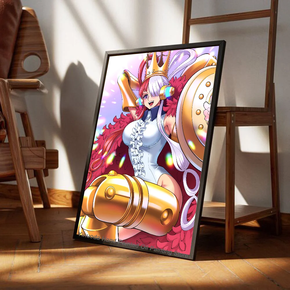 thumbnail image 1 of Póster de Anime O-ONE P-PIECE Uta, impresión en papel para el hogar, sala de estar, dormitorio, entrada, bar, cafetería, arte, pintura, decoración, 1 of 5
