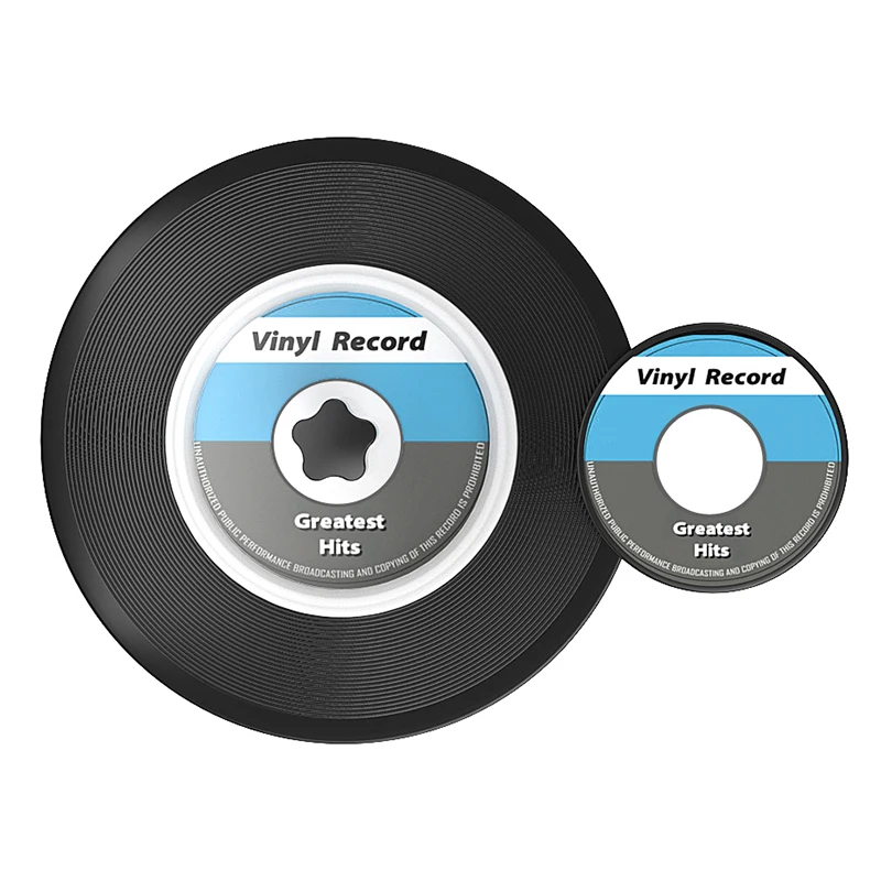 Vinyl Record Label Saver Cleaner Protector 7-12 Inch