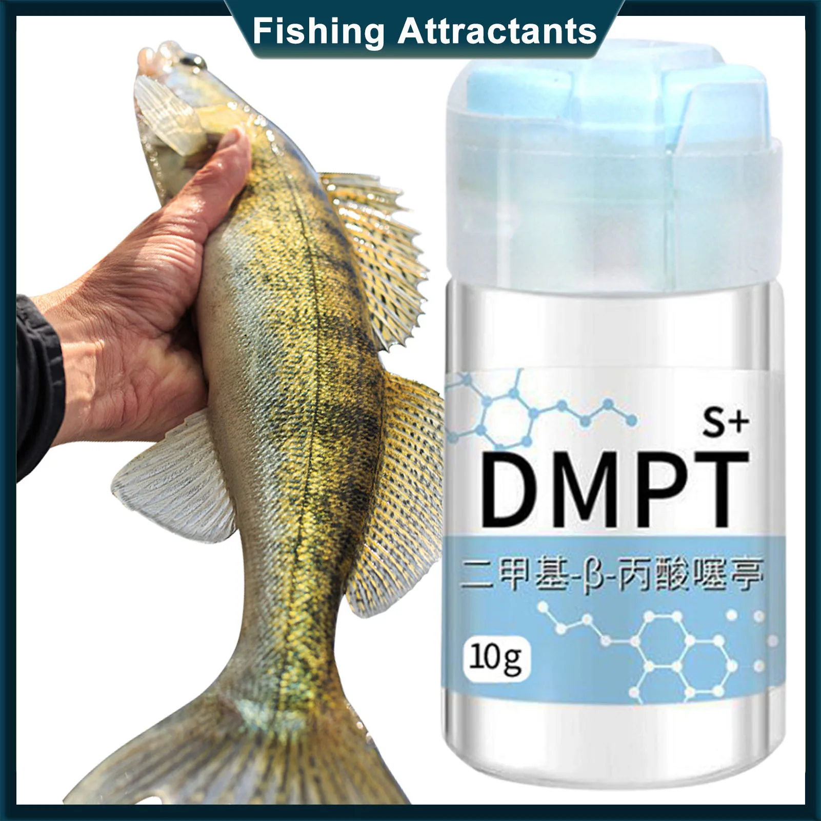 DMPT Bait Additive Fishing Tackle Feed Powder 10g/20g/30g fishing attractant