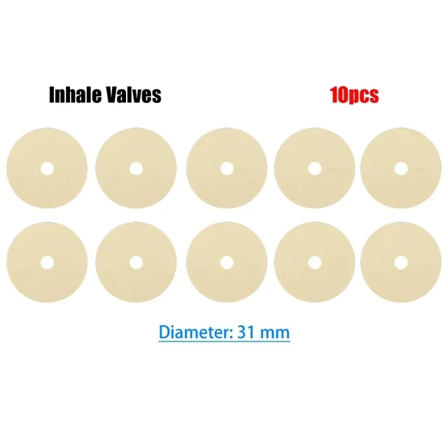5-10pcs For 6200/7502/6800 Respirator 6893 Inhale Valves 6889 Exhale Valves Silica Gel 6200 Mask Accessories Replace