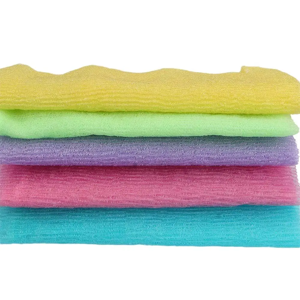 Description Picture 2 of itemTowel Soap Nylon Body Washing Clean Exfoliate Puff Scrubbing Towel Mesh Bath Shower Bath Towel Nylon Wash Cloth