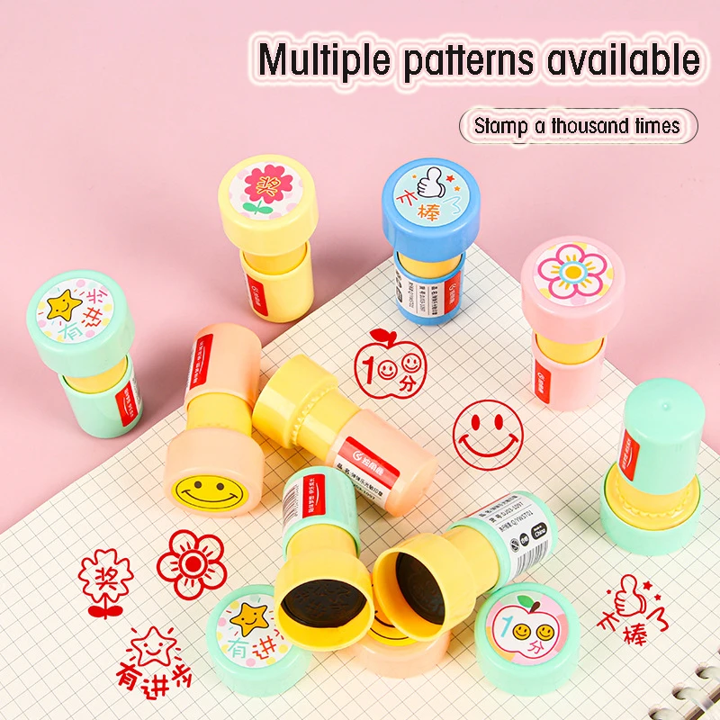 Children Reward Stamp Kindergarten Teachers Encourage Student Praise Album Decoration