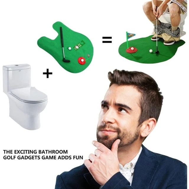 Toilette Golf Toilette Mini-Set Freizeit Unterhaltung Sport Spielzeug