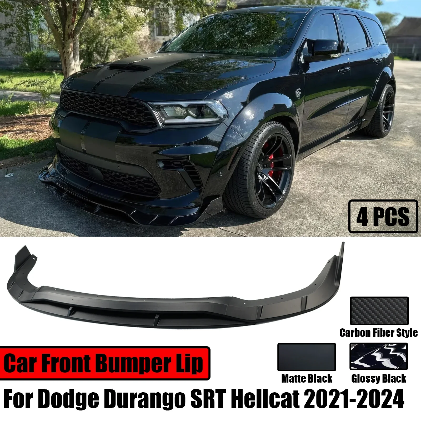 

4 шт., автомобильный передний бампер для Dodge Durango, 2021-2024