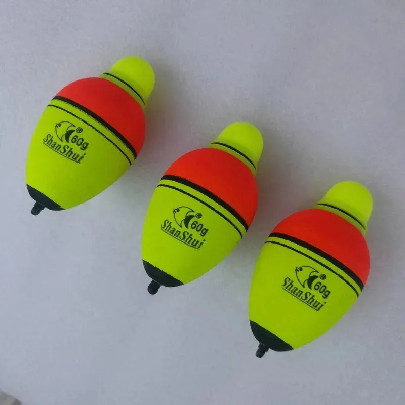 2/4Pcs 30/40/50/60/70/80g/100g EVA Luminous Fishing Night Float 4